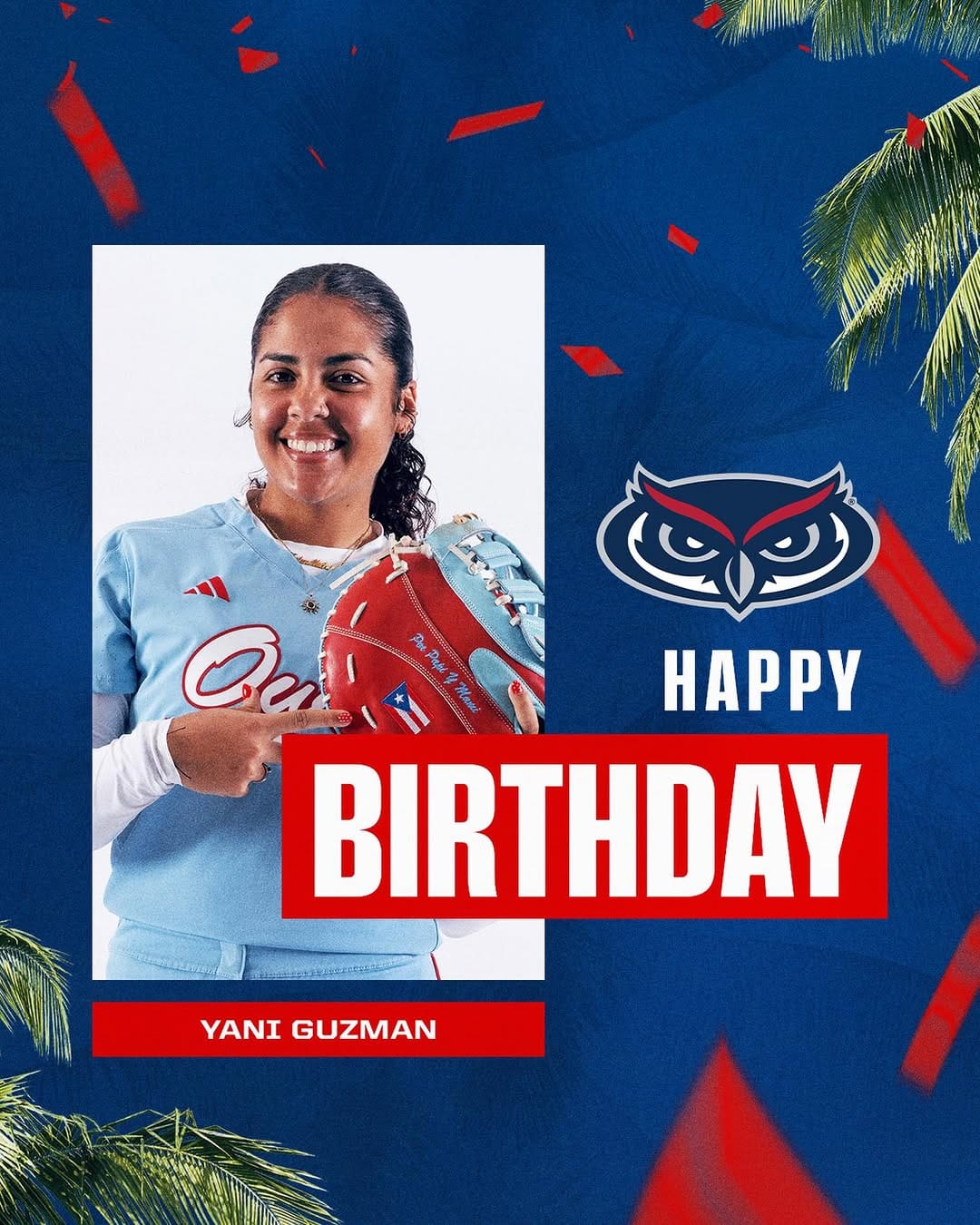 Post 3 by Florida Atlantic Softball on Instagram (image)