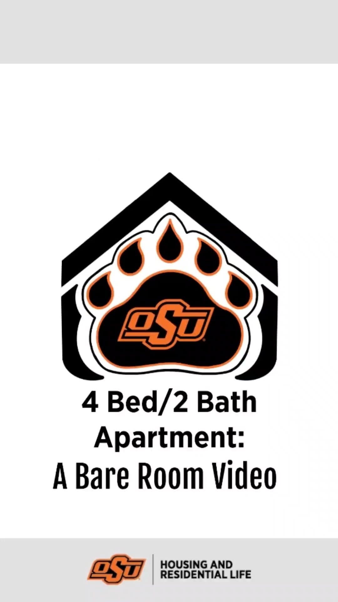 Post 9 by OSU Housing & Residential Life on Instagram (video)