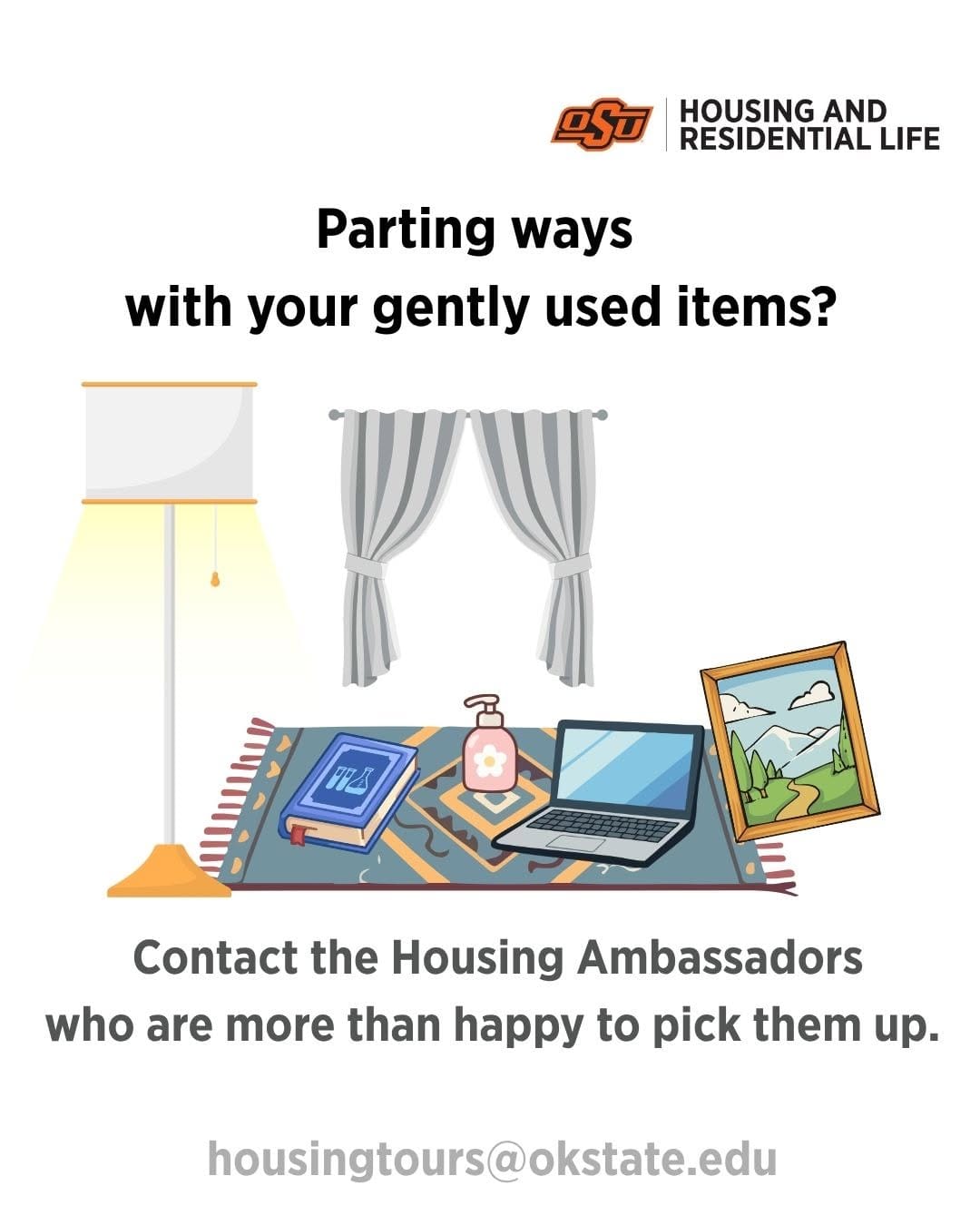 Post 6 by OSU Housing & Residential Life on Instagram (carousel)