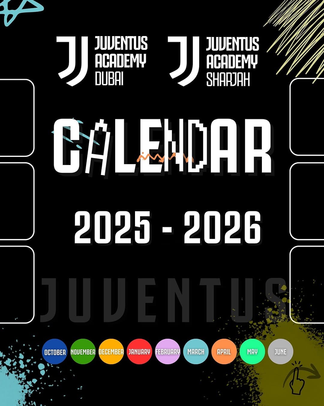 Post 10 by Juventus Academy Dubai & Sharjah on Instagram (carousel)