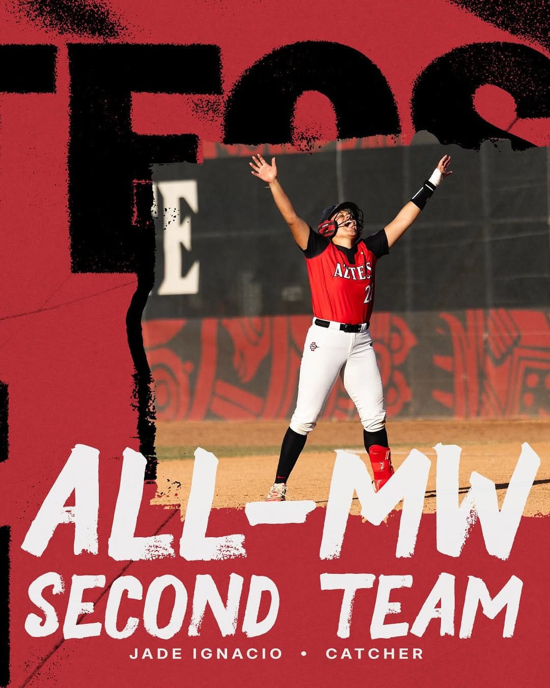 Post 4 by SDSU Aztec Softball on Instagram (image)