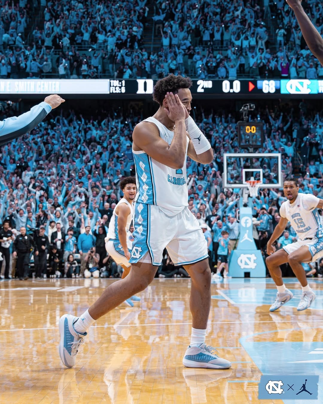 Post 7 by Carolina Basketball on Instagram (carousel)