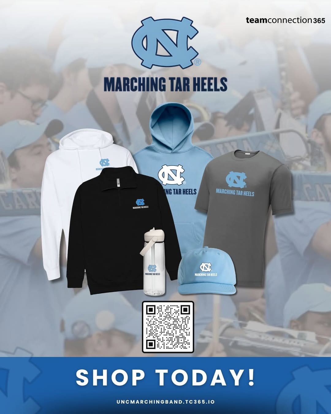 Post 10 by UNC Bands on Instagram (image)