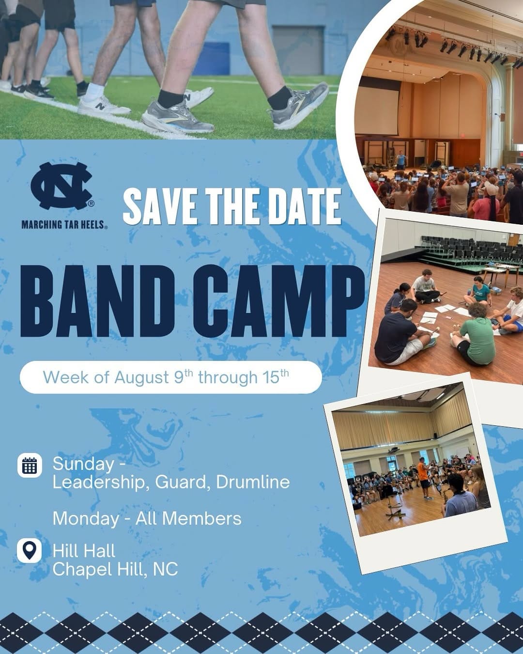 Post 2 by UNC Bands on Instagram (image)
