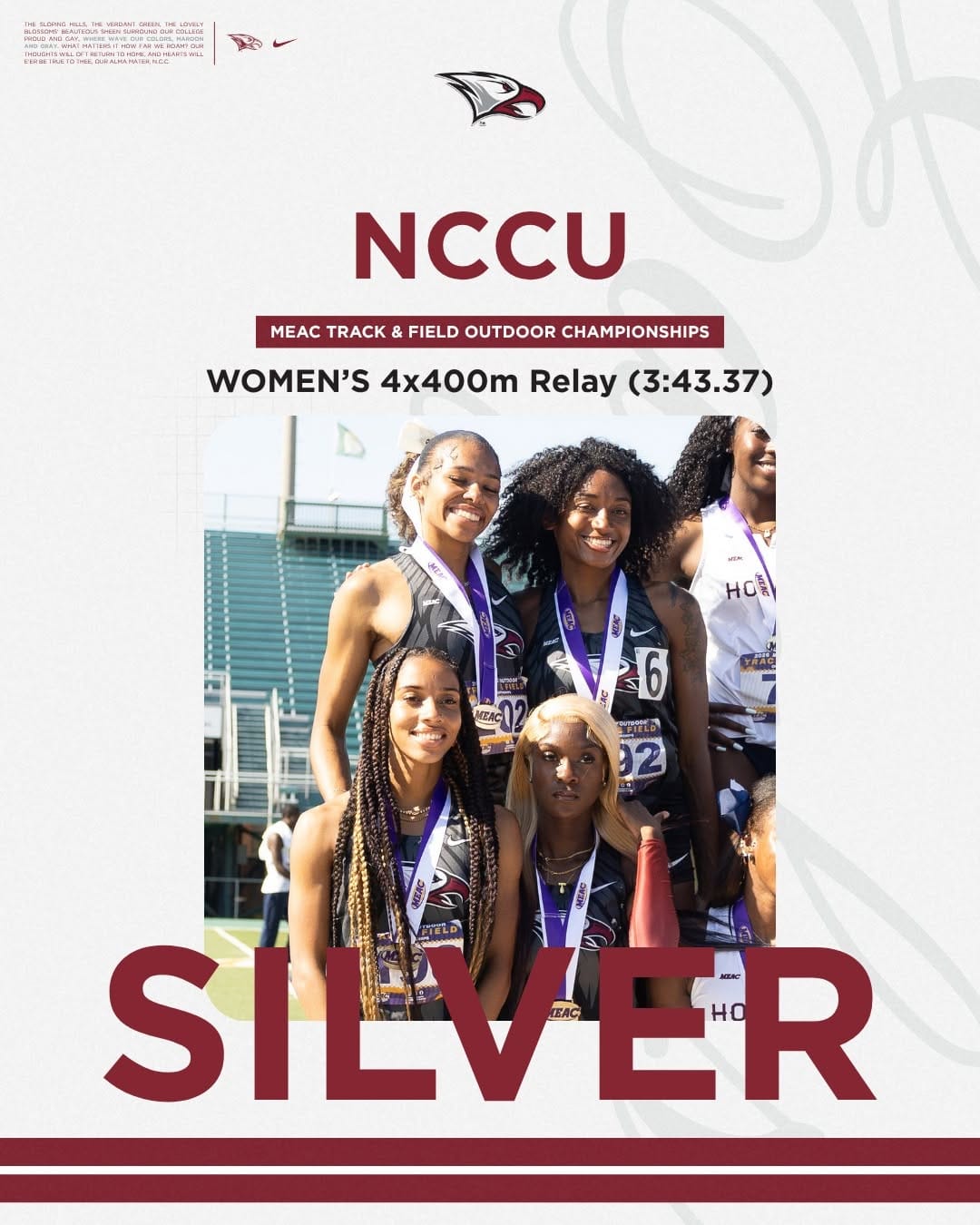 Post 3 by NCCU Athletics on Instagram (carousel)