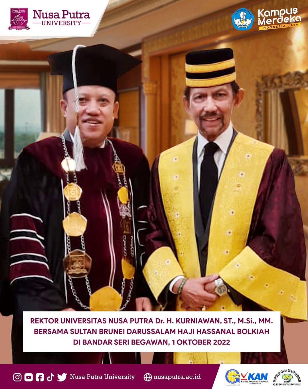 Post 10 by Universitas Nusa Putra on Instagram (image)