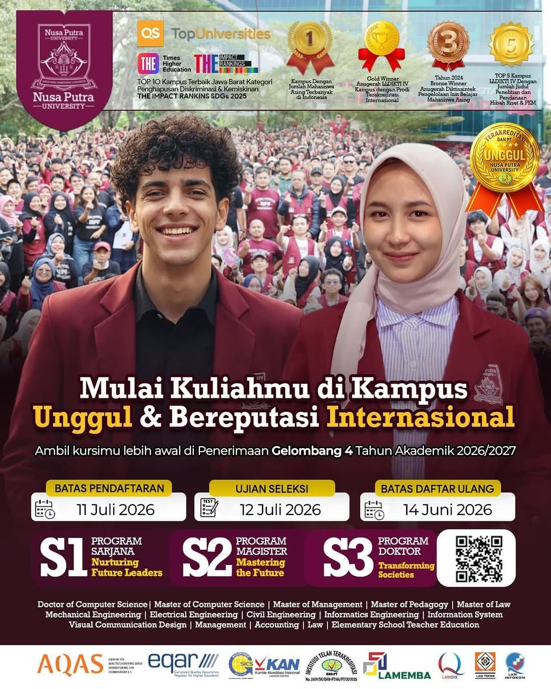 Post 7 by Universitas Nusa Putra on Instagram (image)
