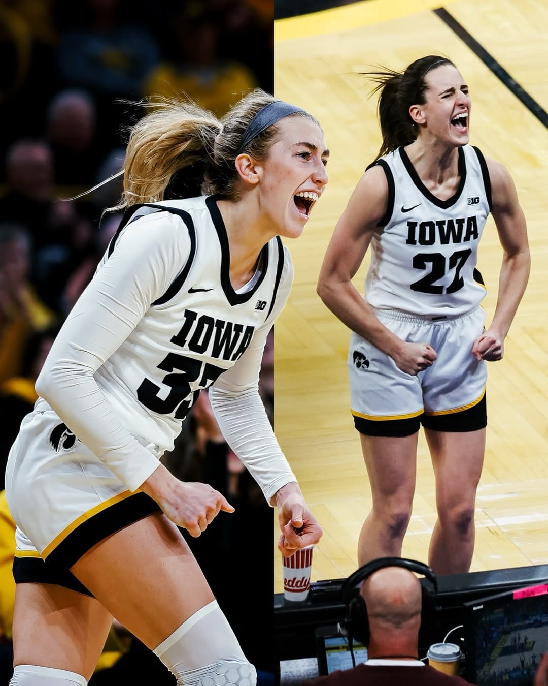 Post 3 by Iowa Women's Basketball on Instagram (image)