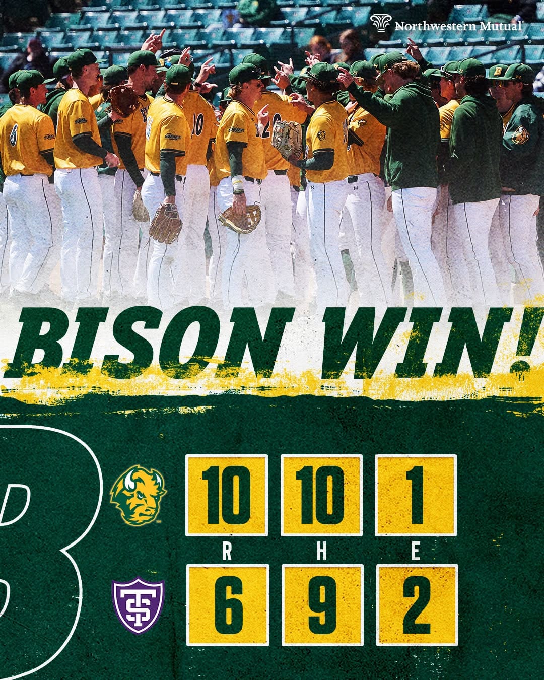 Post 1 by NDSU Baseball on Instagram (image)