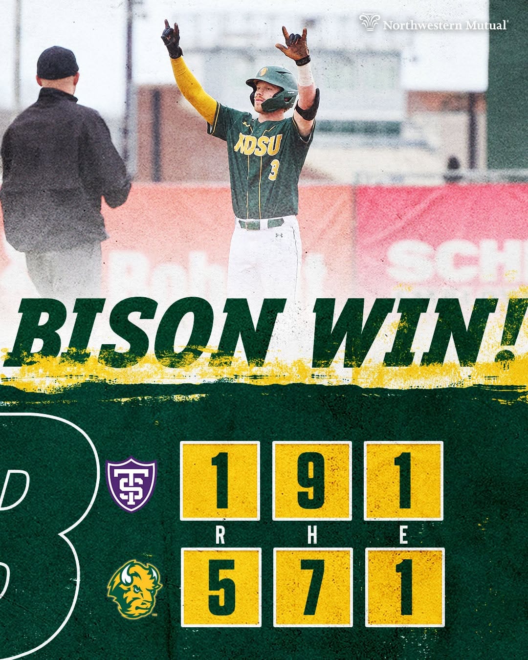 Post 8 by NDSU Baseball on Instagram (image)