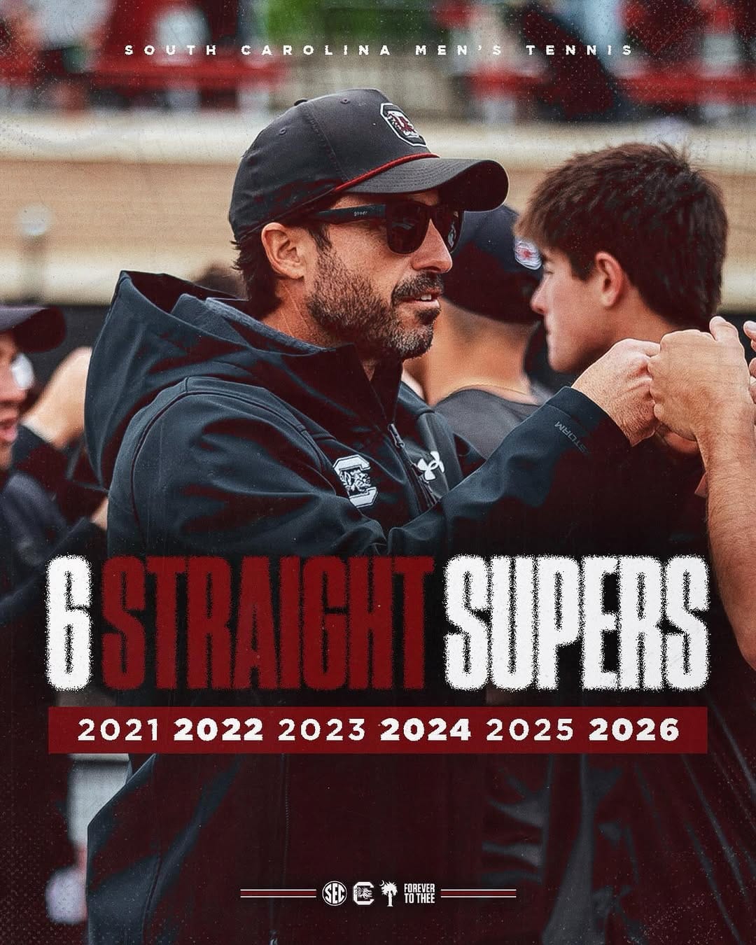 Post 6 by South Carolina Men's Tennis on Instagram (image)