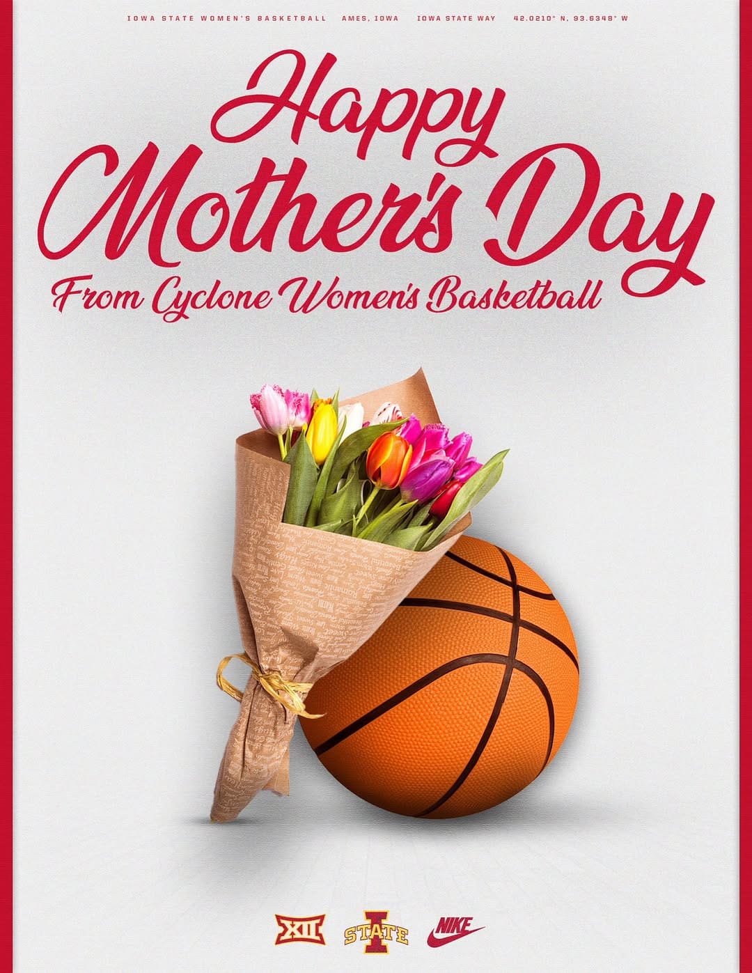 Post 6 by Iowa State Women’s Basketball on Instagram (image)