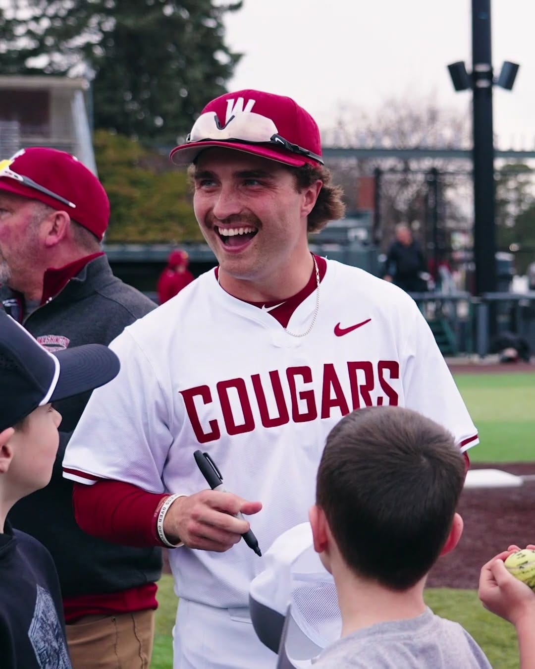 Post 3 by Washington State Baseball on Instagram (video)