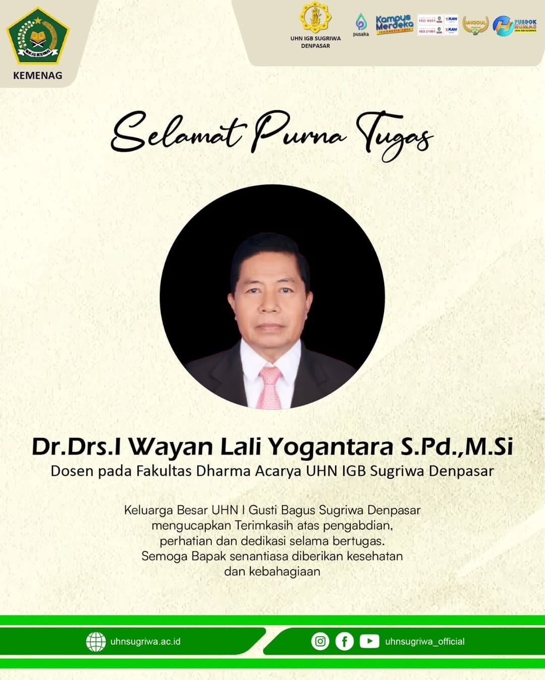 Post 6 by UHN I GUSTI BAGUS SUGRIWA on Instagram (image)