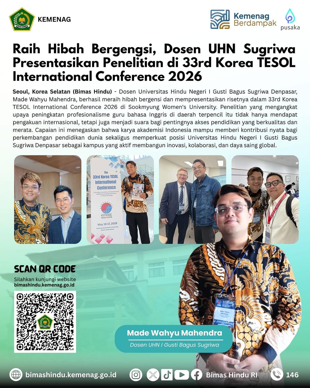Post 3 by UHN I GUSTI BAGUS SUGRIWA on Instagram (image)