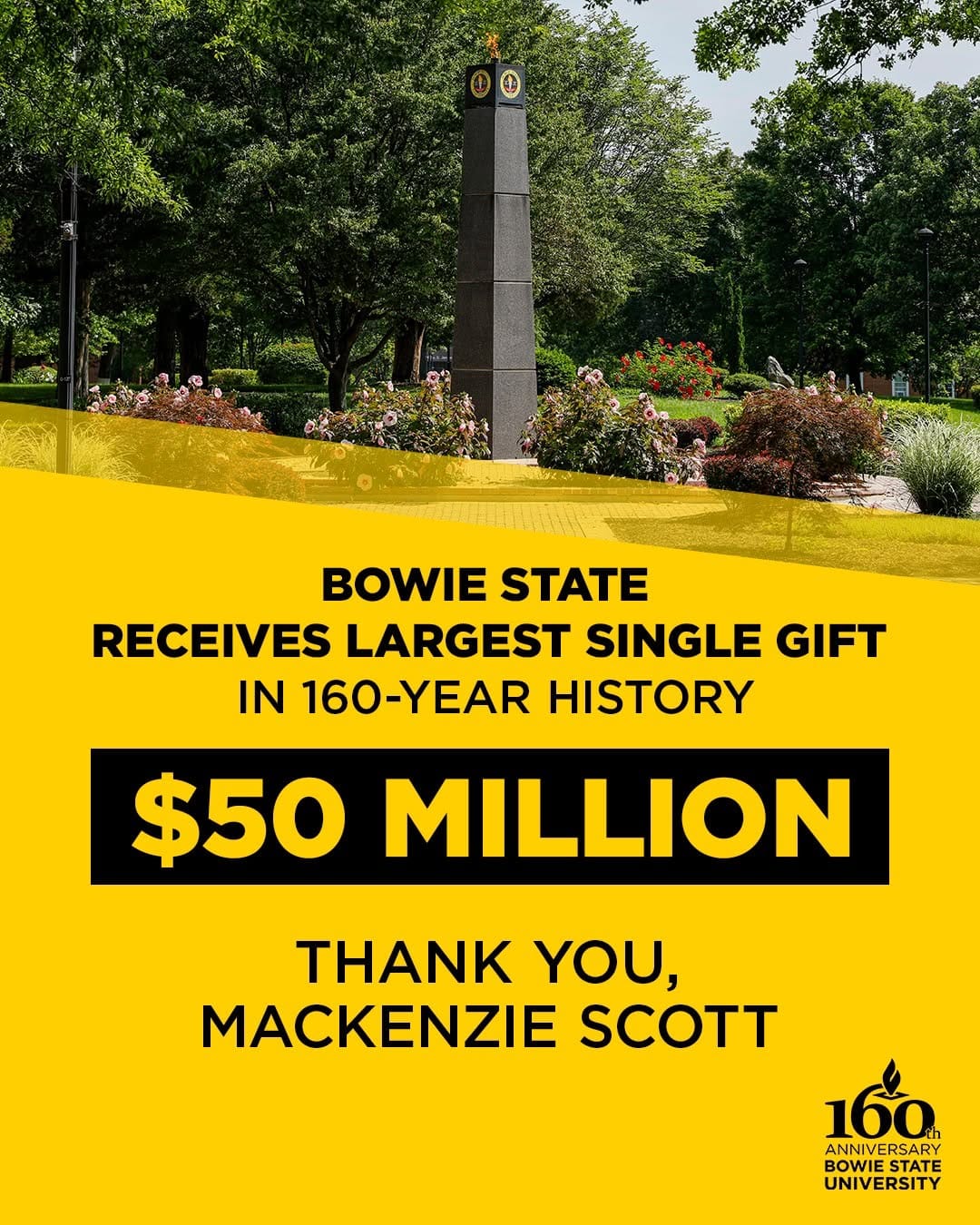 Post 9 by Bowie State University on Instagram (image)