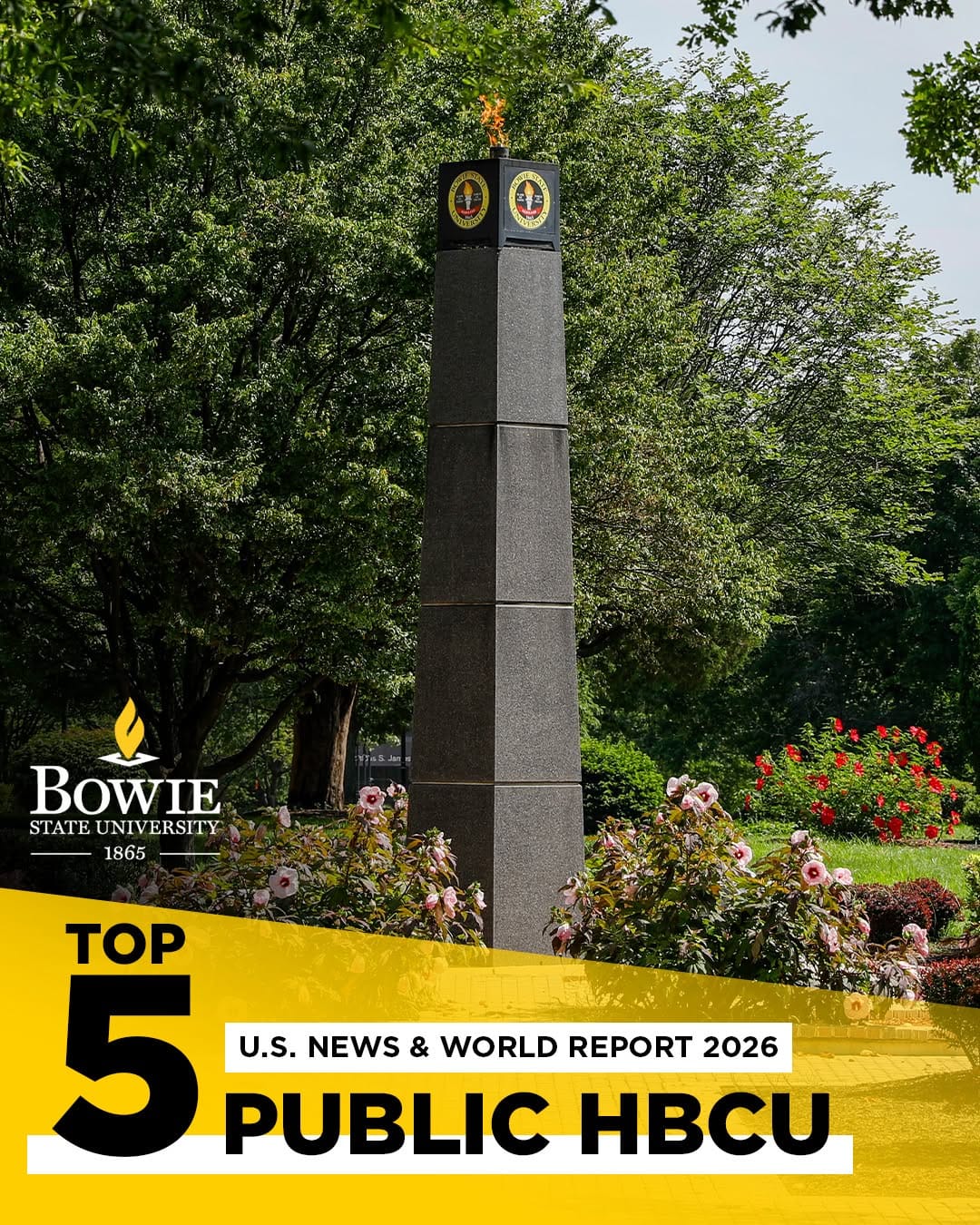 Post 10 by Bowie State University on Instagram (image)