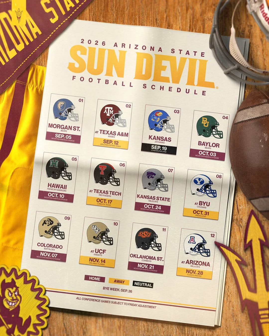 Post 10 by Arizona State Sun Devils on Instagram (image)