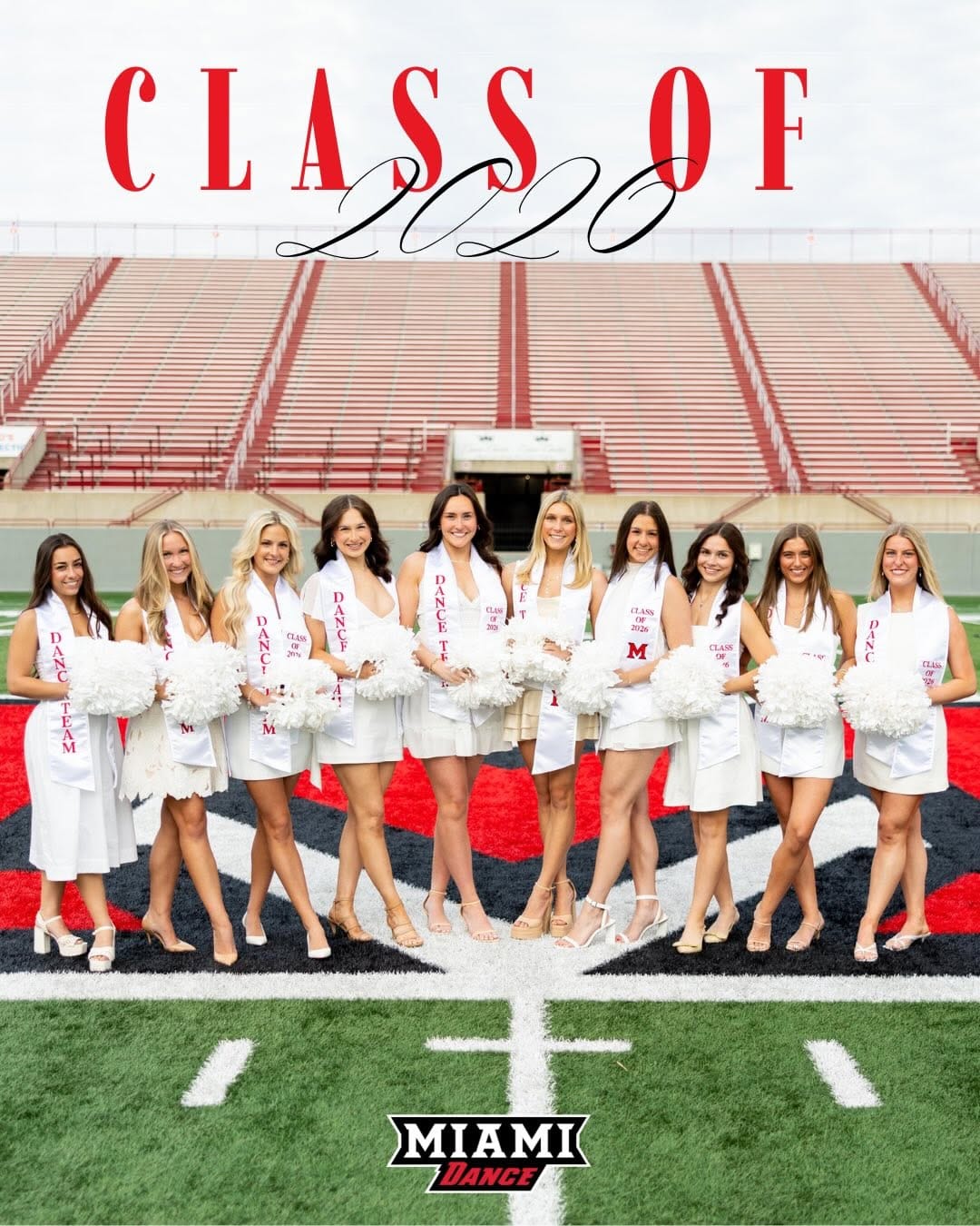 Post 1 by Miami University Dance Team on Instagram (carousel)
