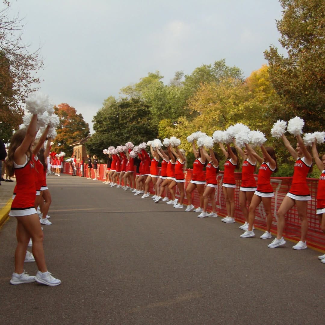 Post 3 by Miami University Dance Team on Instagram (carousel)