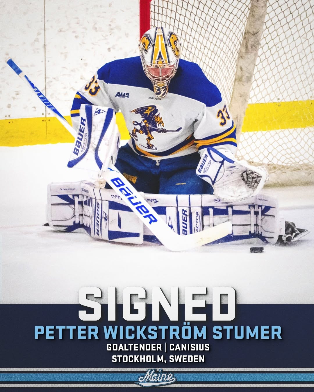 Post 9 by Maine Men’s Ice Hockey on Instagram (image)