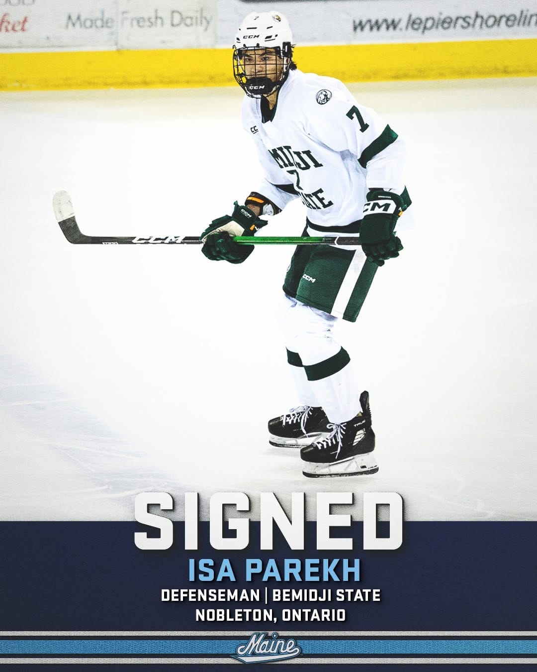 Post 8 by Maine Men’s Ice Hockey on Instagram (image)