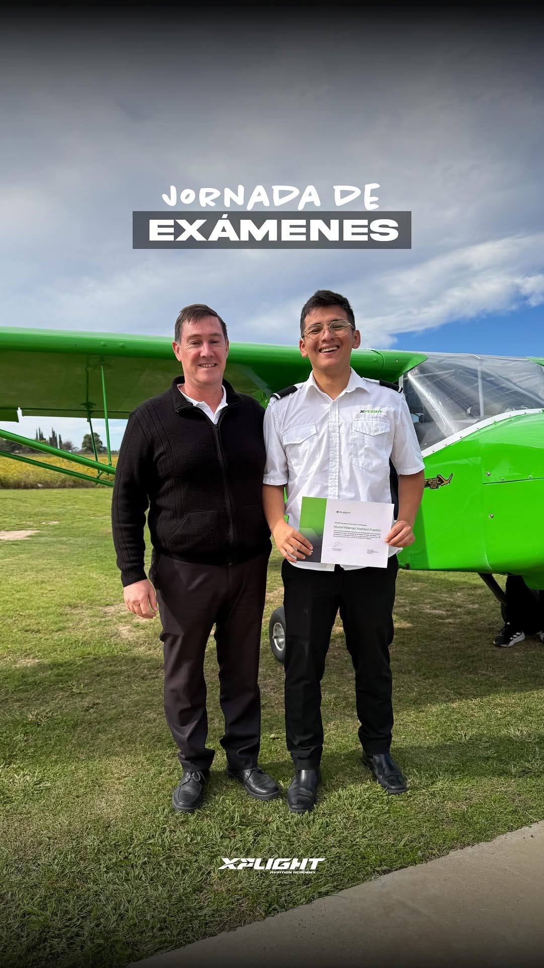 Post 8 by XFLIGHT - Academia aeronáutica on Instagram (video)