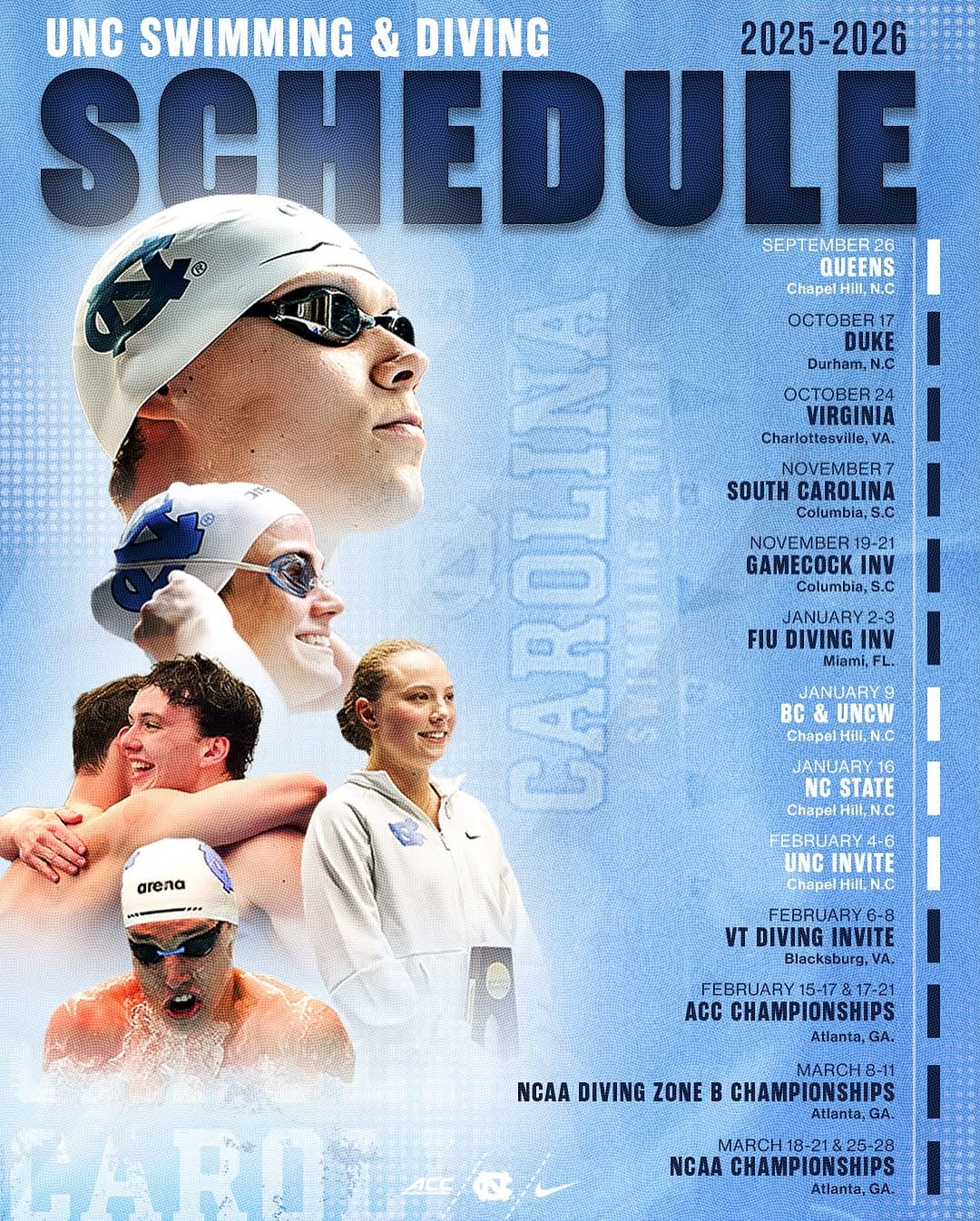 Post 9 by UNC Swimming And Diving on Instagram (image)
