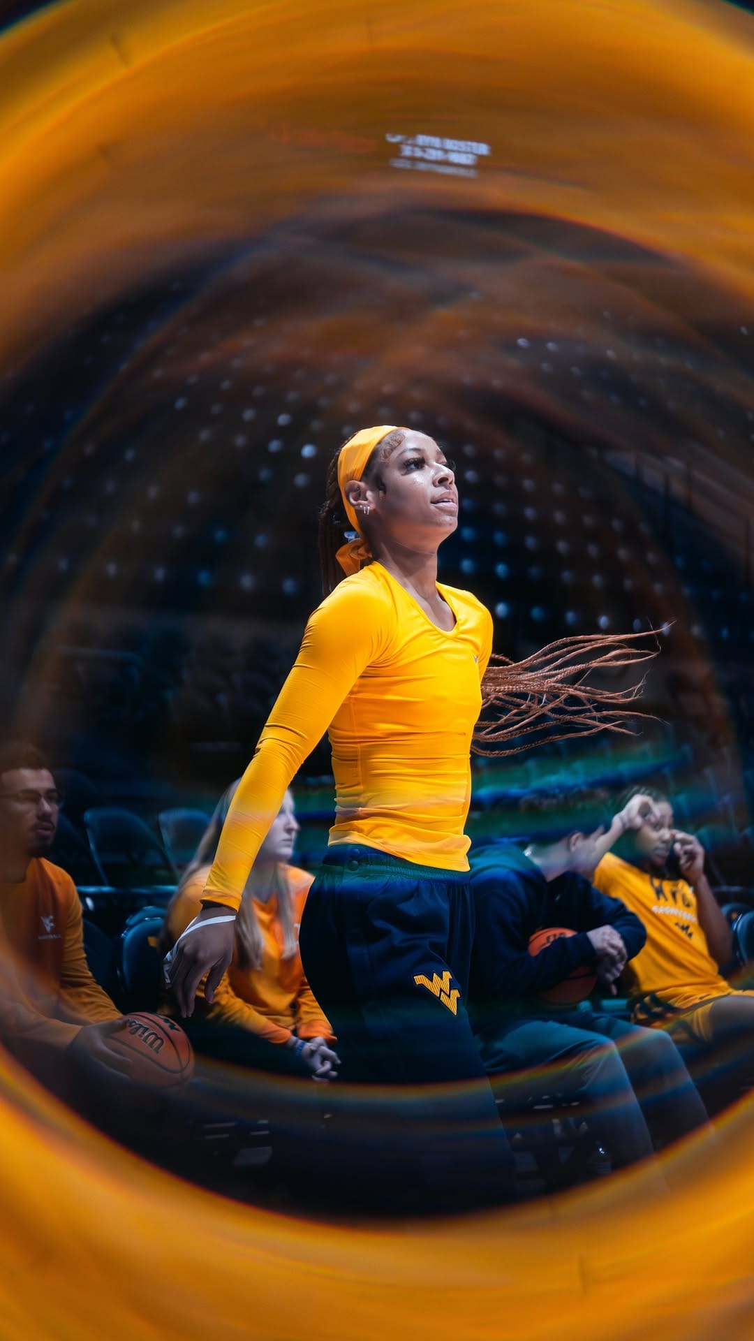 Post 4 by WVU Women's Basketball on Instagram (carousel)