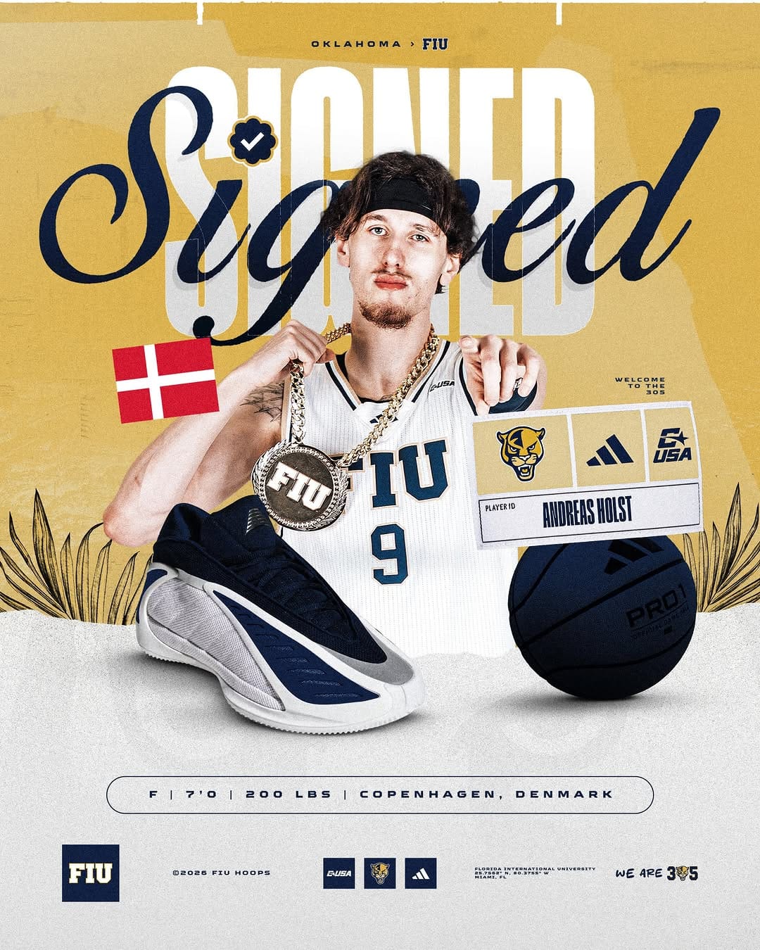 Post 5 by FIU Men's Basketball on Instagram (carousel)