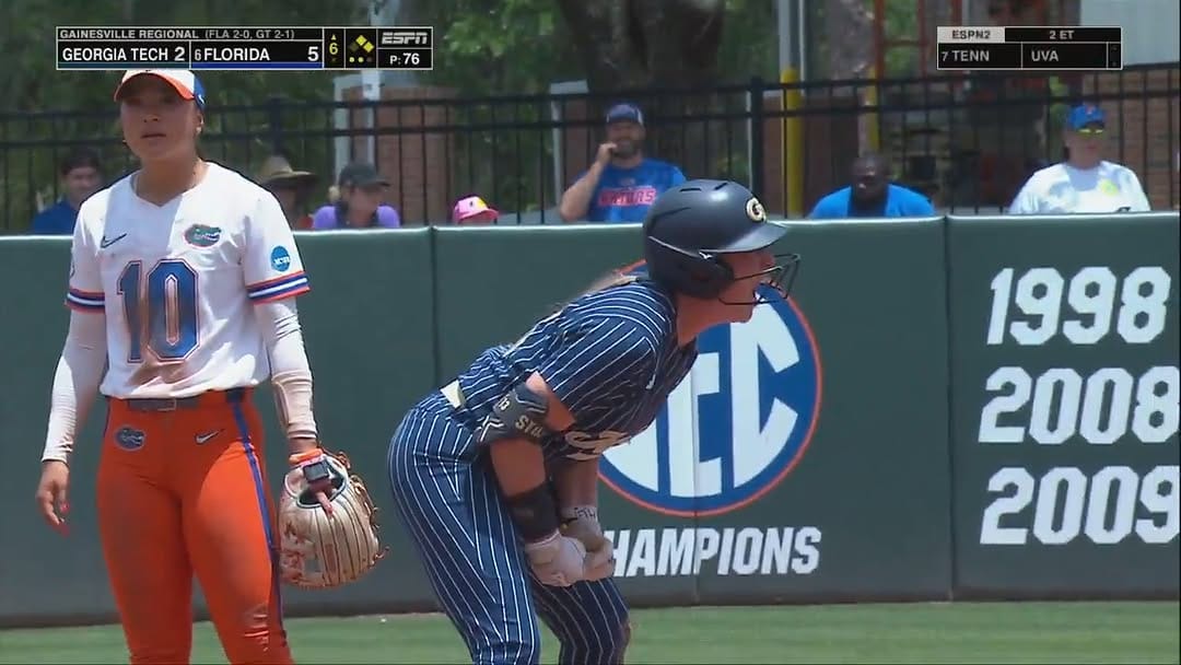 Post 2 by Georgia Tech Softball🥇🥇🥇🥇🥇 on Instagram (video)