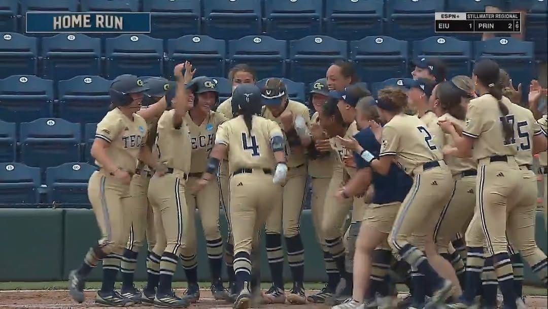 Post 10 by Georgia Tech Softball🥇🥇🥇🥇🥇 on Instagram (video)