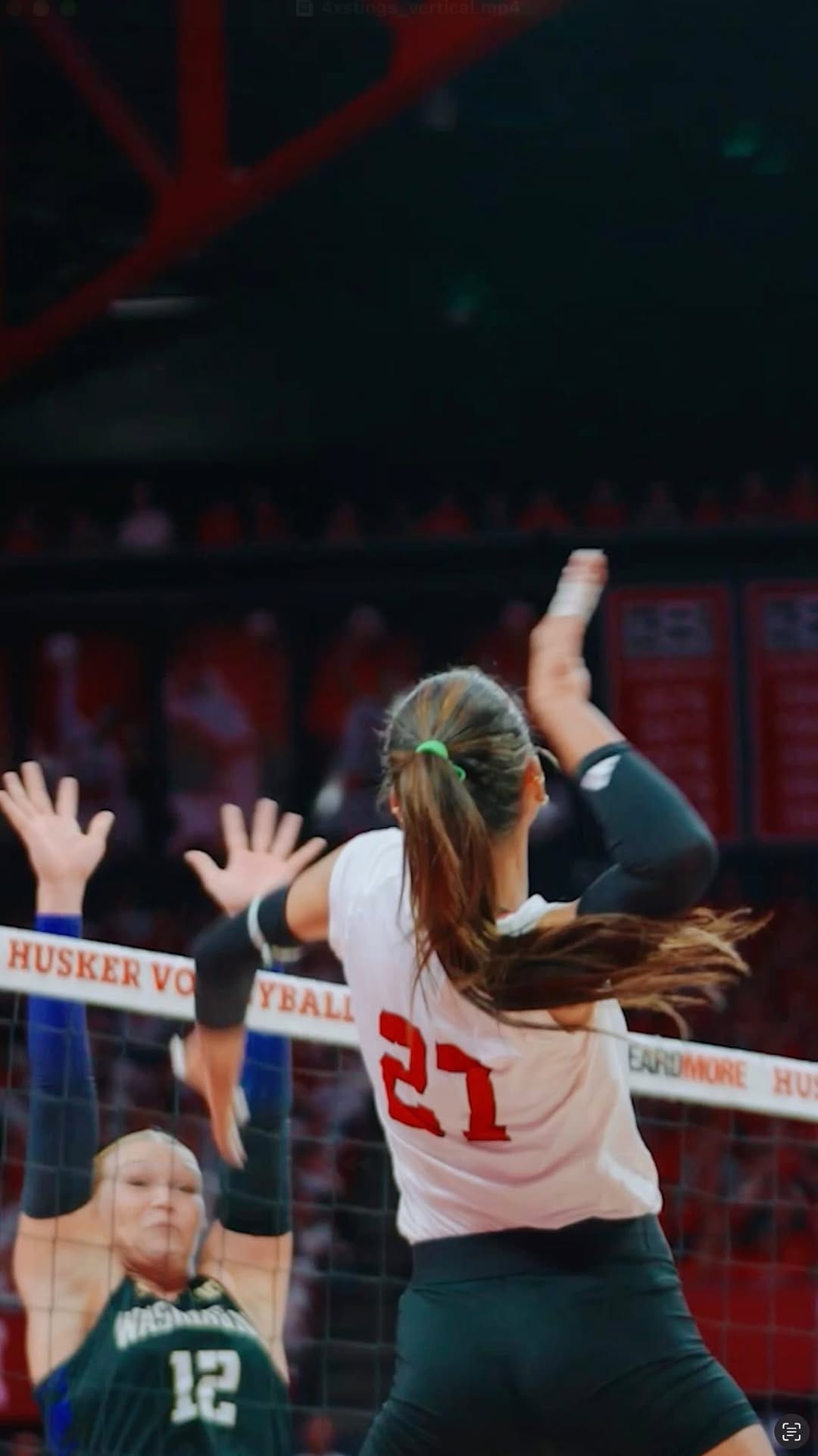 Post 1 by Nebraska Volleyball on Instagram (video)