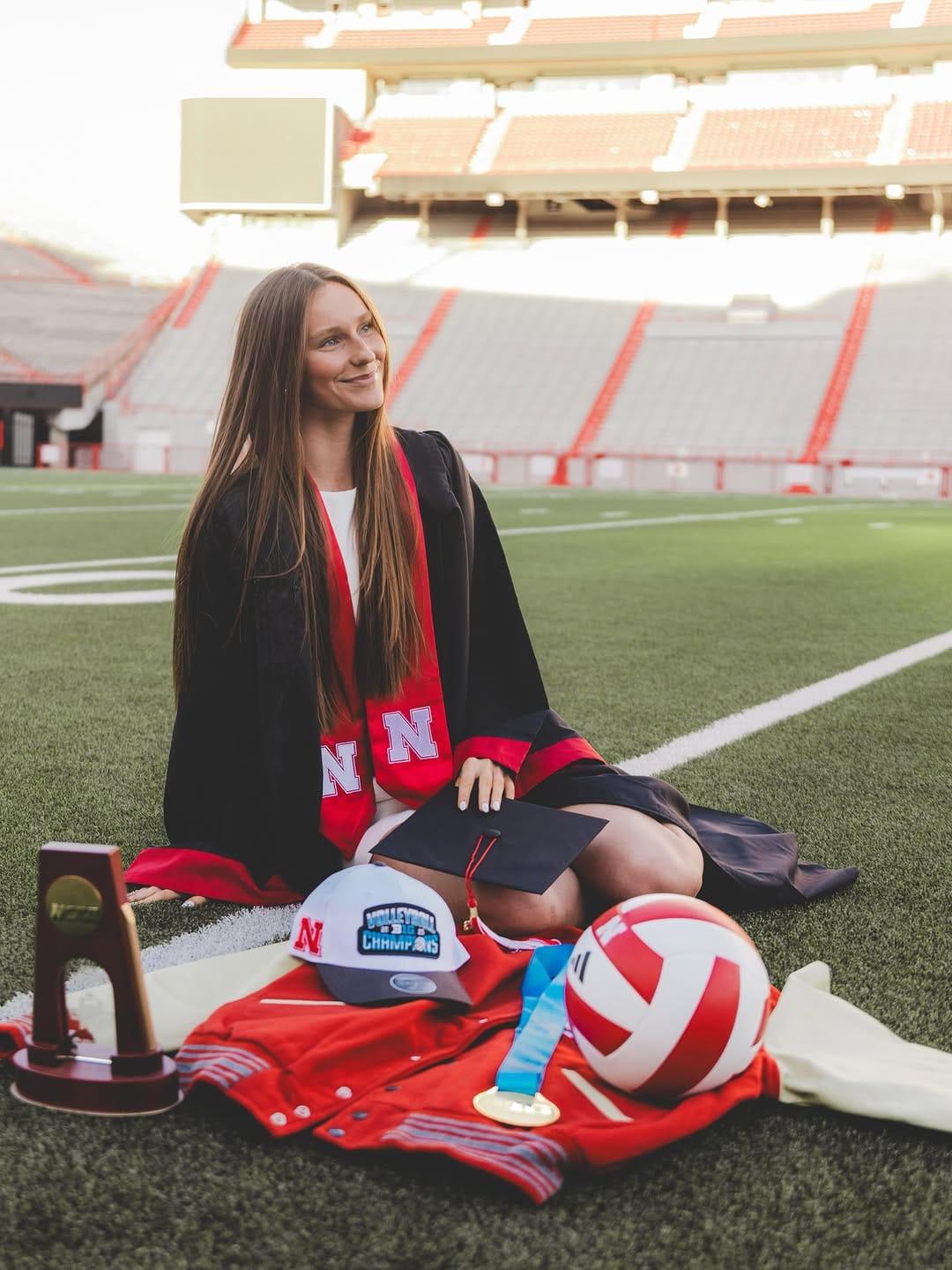 Post 4 by Nebraska Volleyball on Instagram (carousel)