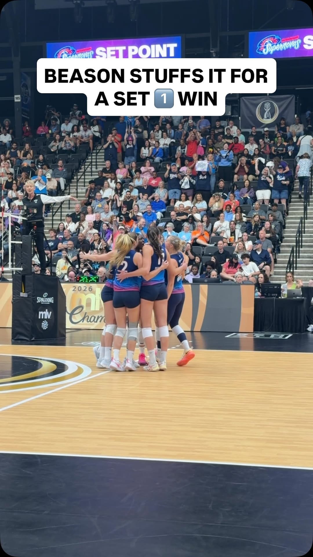 Post 6 by Nebraska Volleyball on Instagram (video)