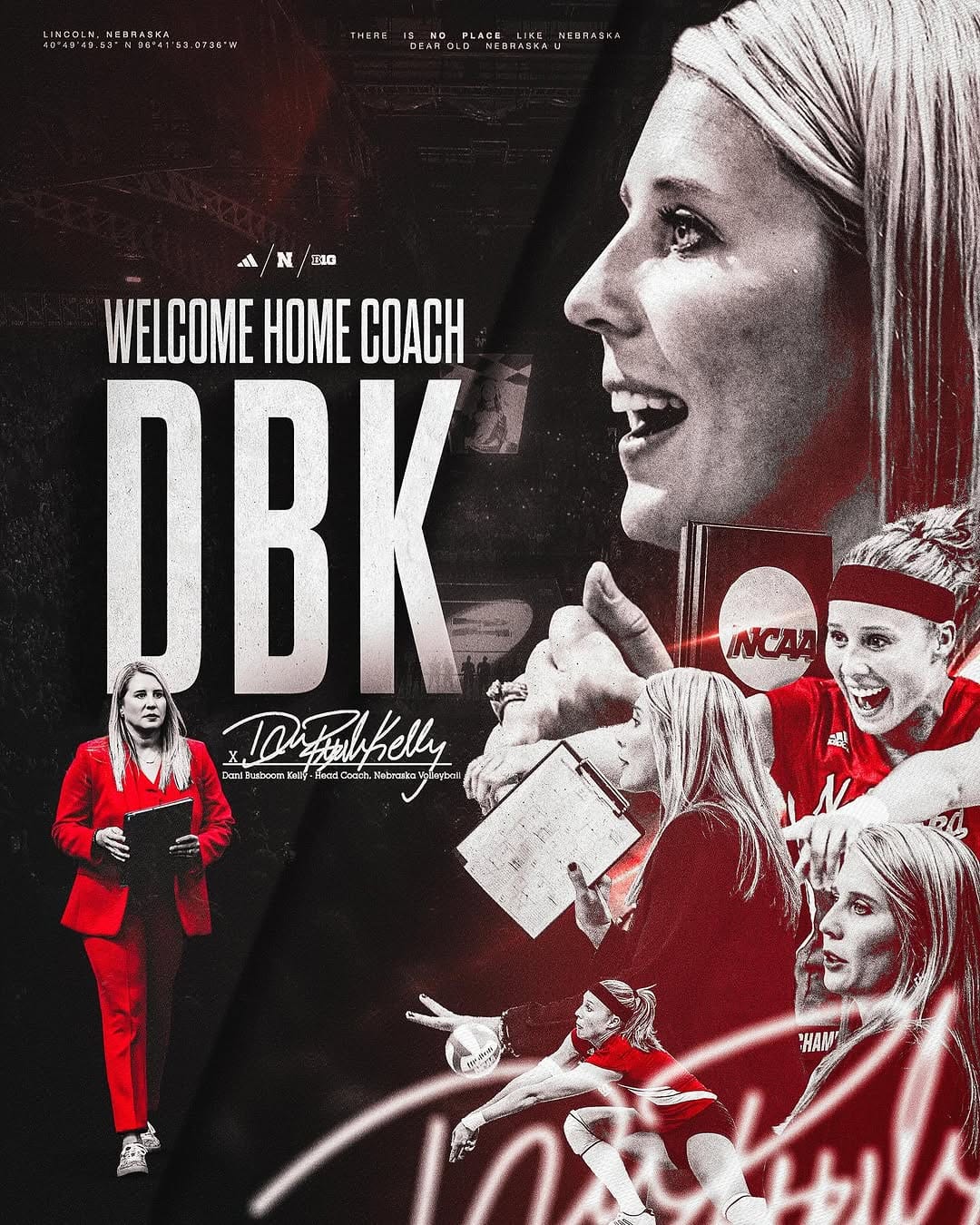 Post 9 by Nebraska Volleyball on Instagram (image)