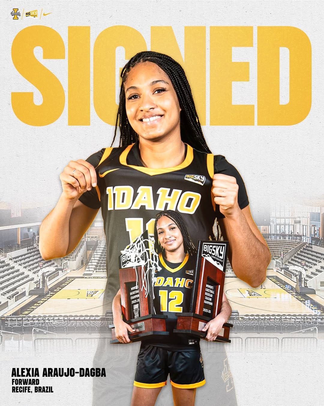 Post 1 by Idaho Women’s Basketball on Instagram (image)