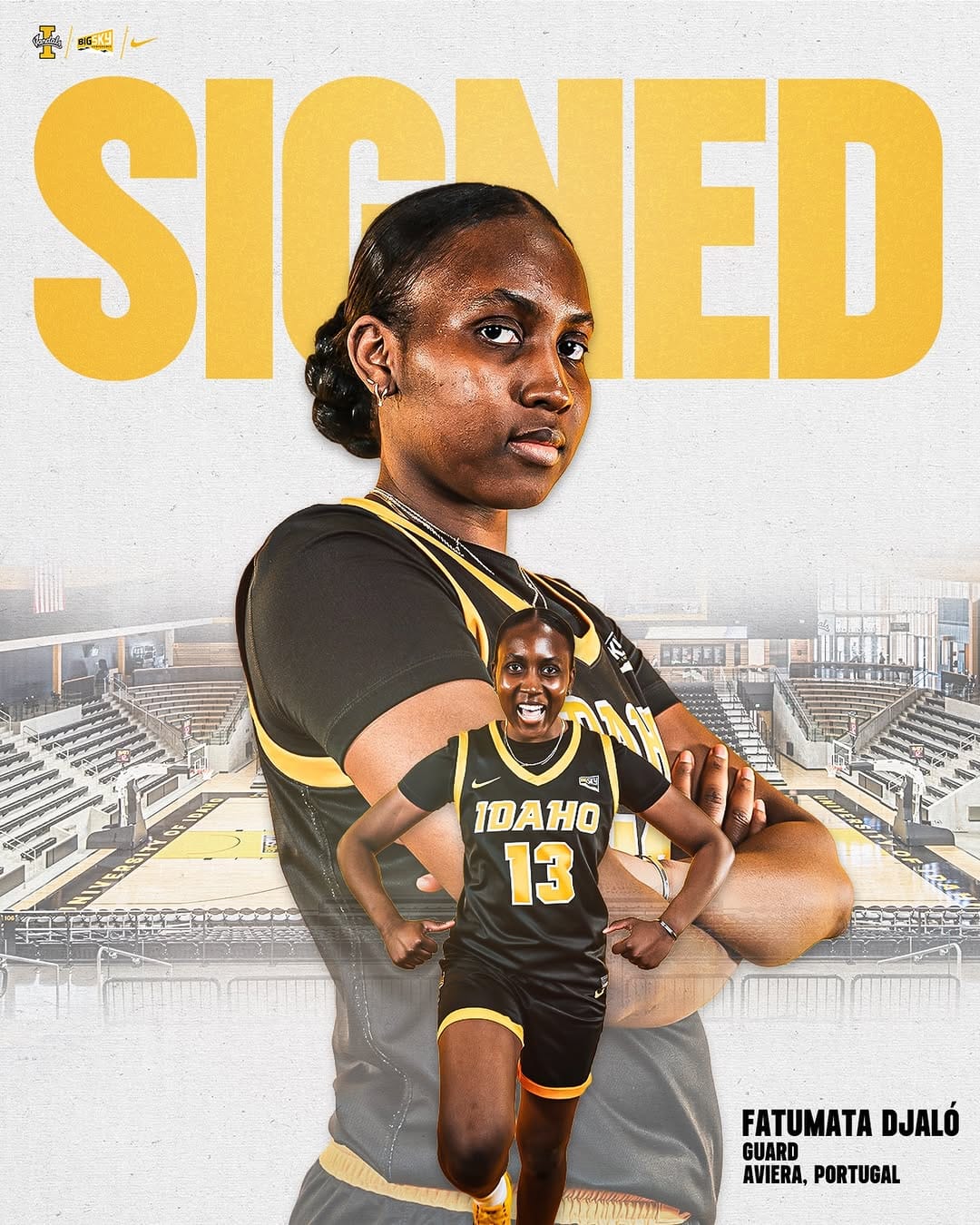 Post 7 by Idaho Women’s Basketball on Instagram (image)