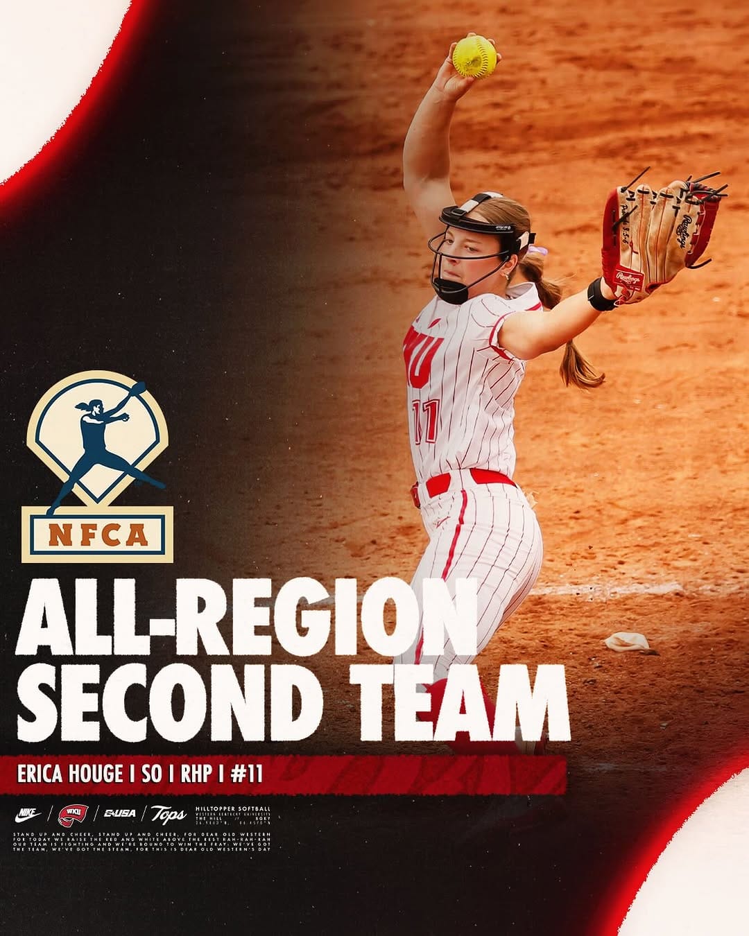 Post 3 by WKU Softball on Instagram (image)