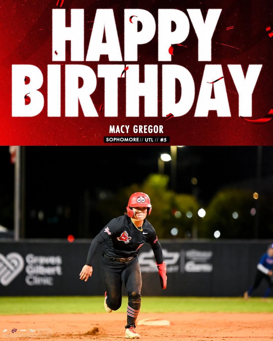Post 2 by WKU Softball on Instagram (image)