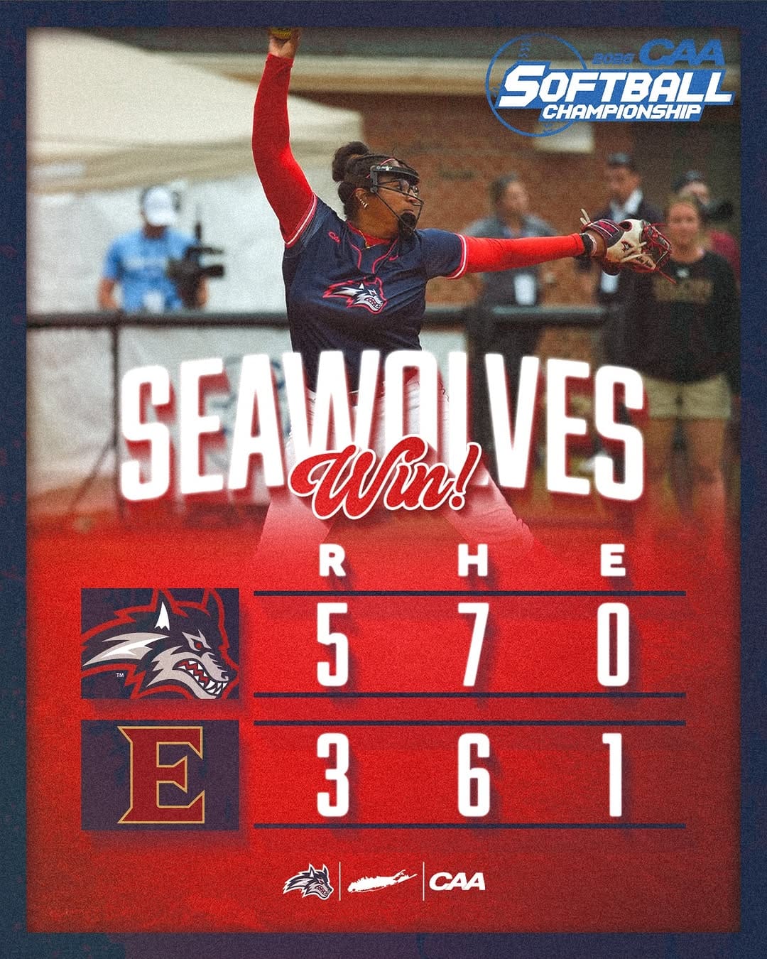 Post 8 by Stony Brook Softball on Instagram (image)