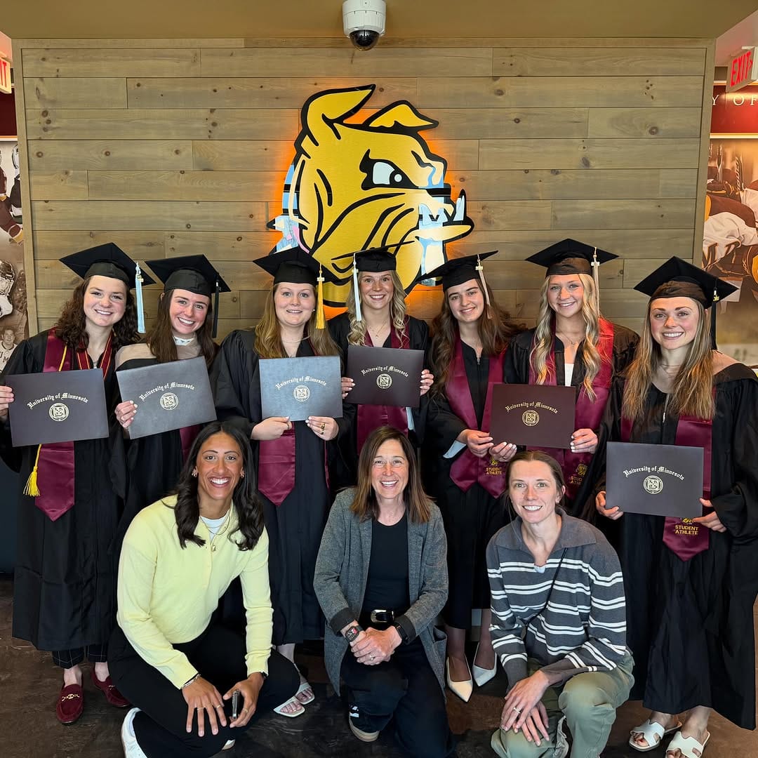 Post 1 by UMD Women's Hockey on Instagram (carousel)