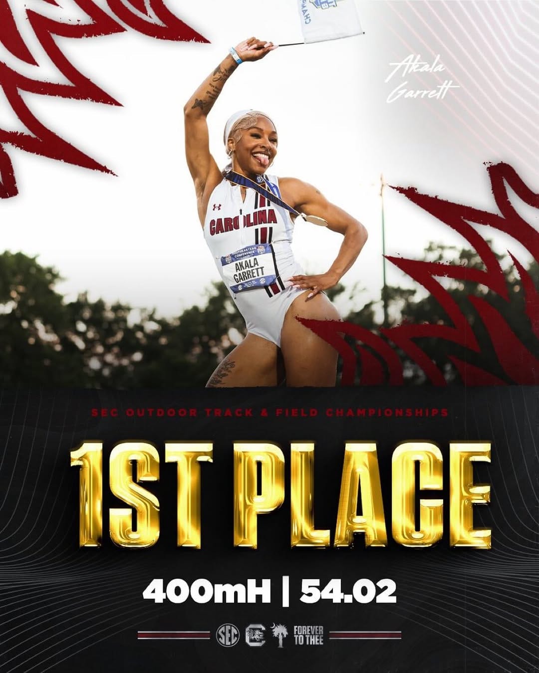 Post 6 by South Carolina Track & Field/Cross Country on Instagram (carousel)