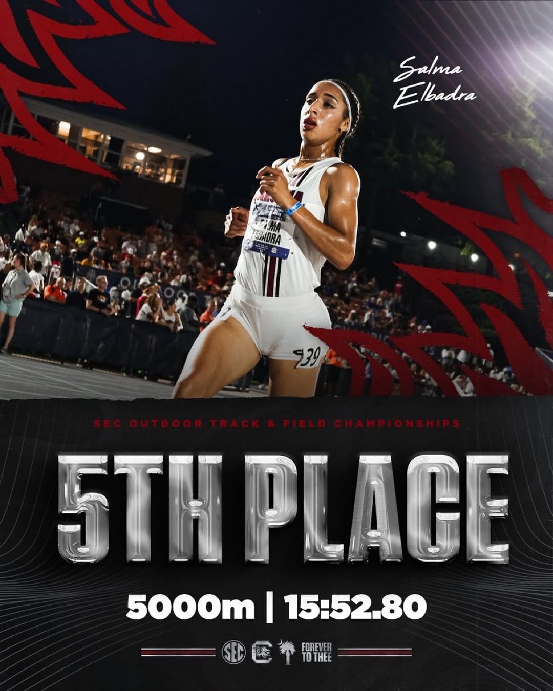 Post 4 by South Carolina Track & Field/Cross Country on Instagram (carousel)