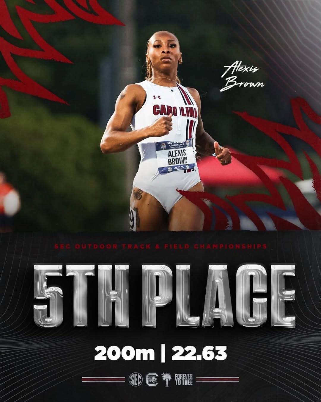 Post 7 by South Carolina Track & Field/Cross Country on Instagram (carousel)