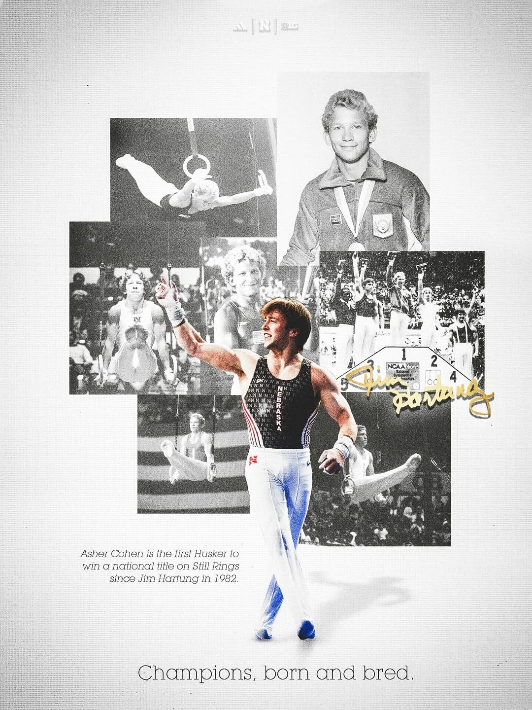 Post 10 by Nebraska Men's Gymnastics on Instagram (image)