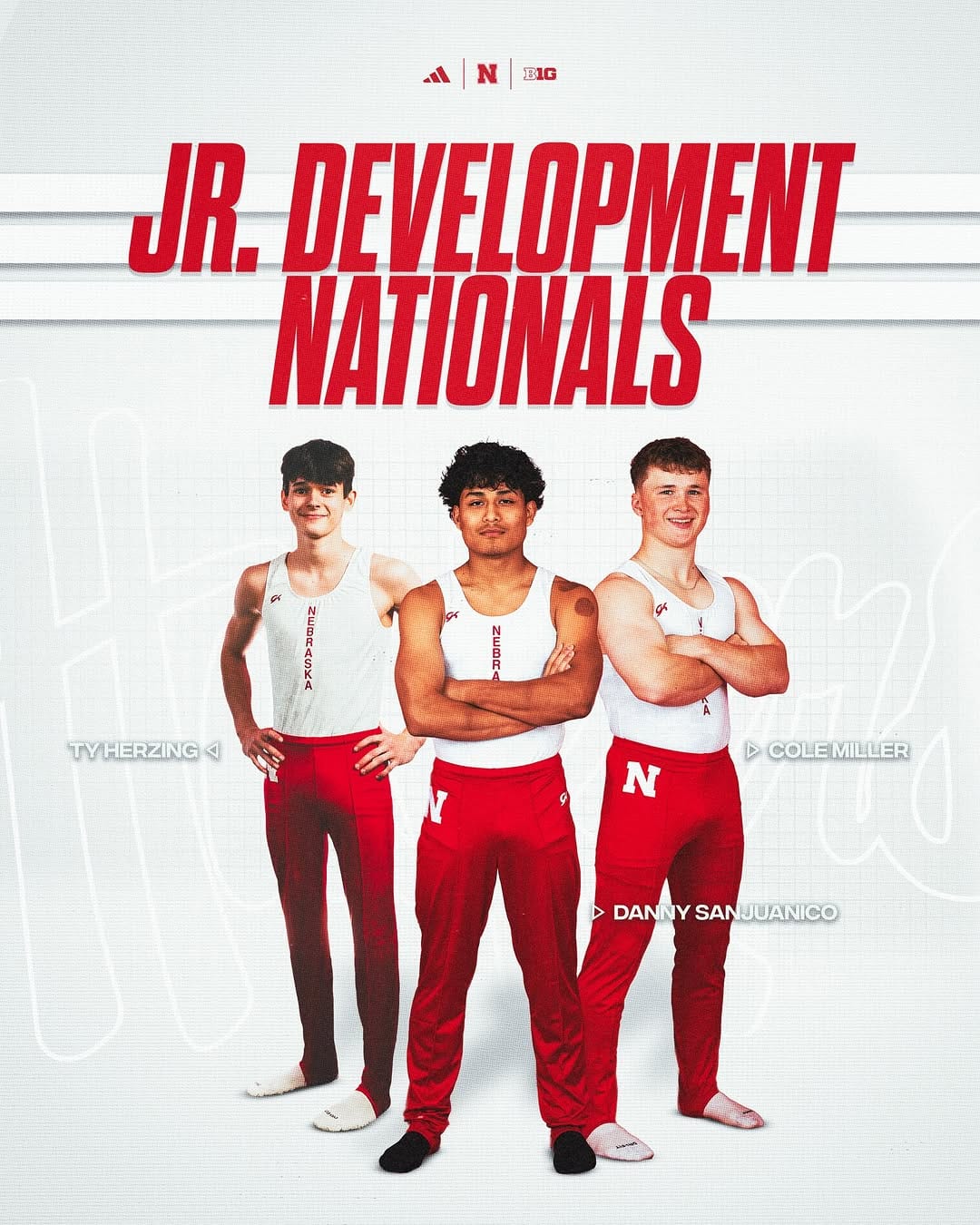Post 1 by Nebraska Men's Gymnastics on Instagram (carousel)