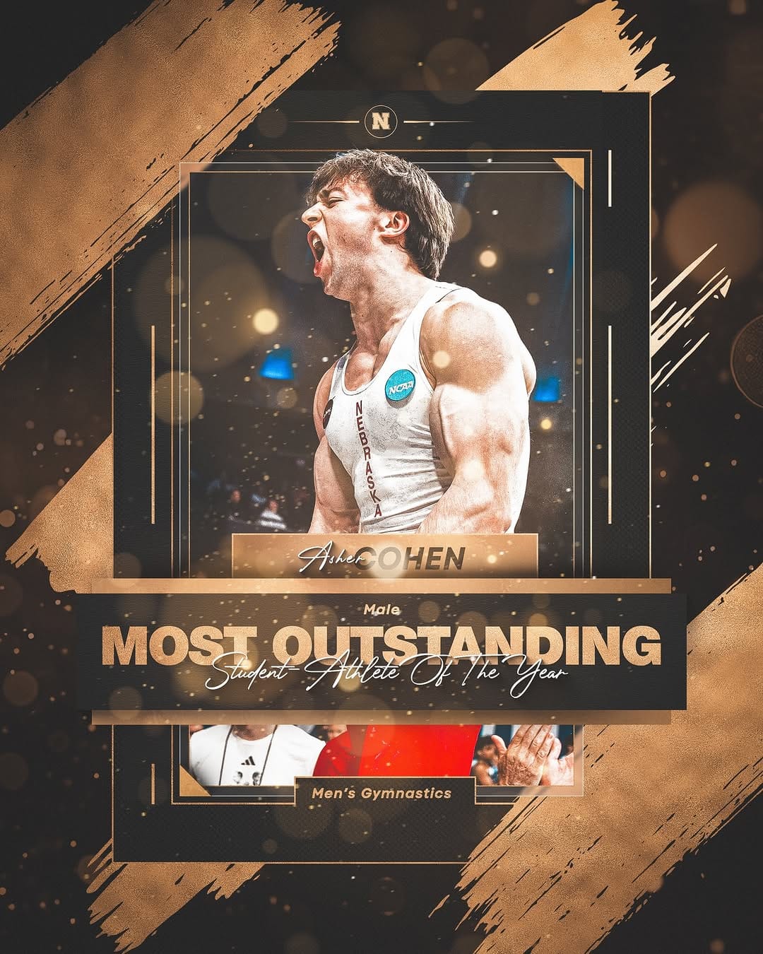 Post 5 by Nebraska Men's Gymnastics on Instagram (image)