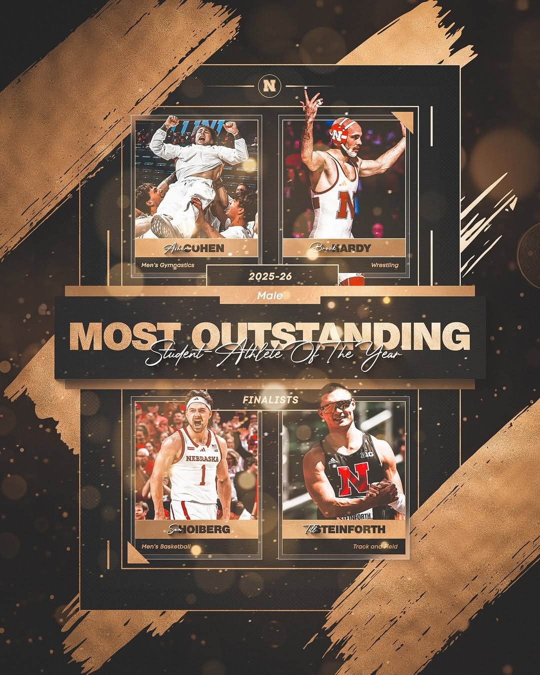 Post 6 by Nebraska Men's Gymnastics on Instagram (image)