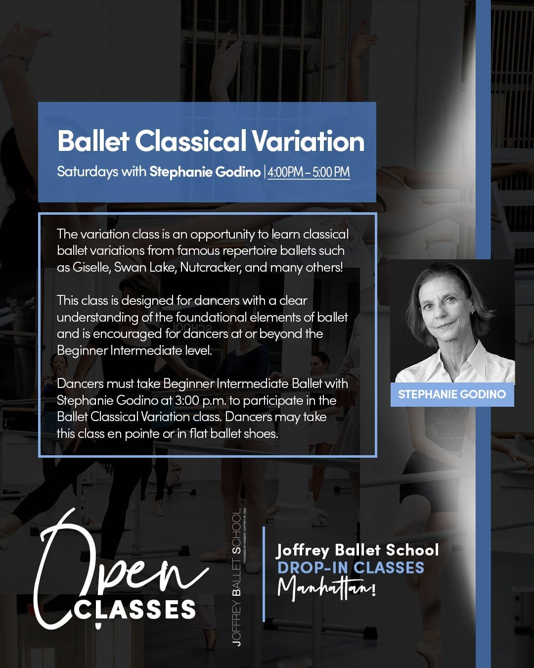Post 4 by Joffrey Ballet School on Instagram (carousel)